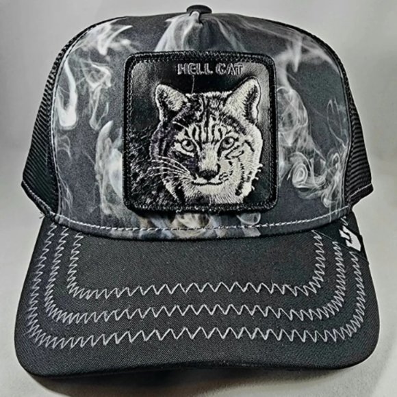 Goorin Bros The Farm Animal Noir Capsule HELL CAT Touch Of Evil Smoke